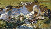 John Singer Sargent Dolce Far Niente painting